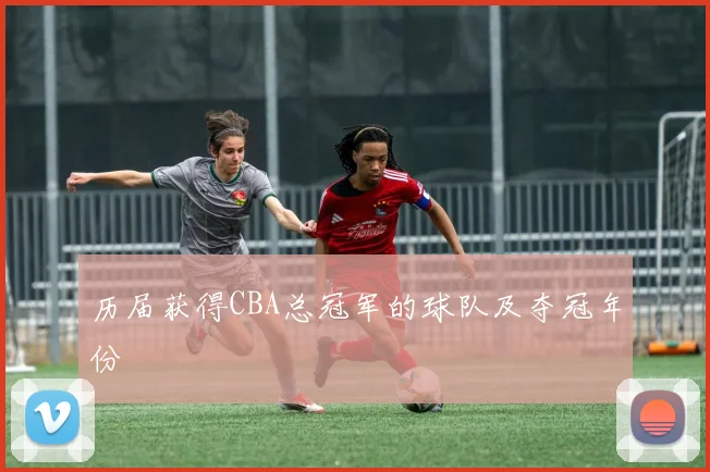 历届获得CBA总冠军的球队及夺冠年份